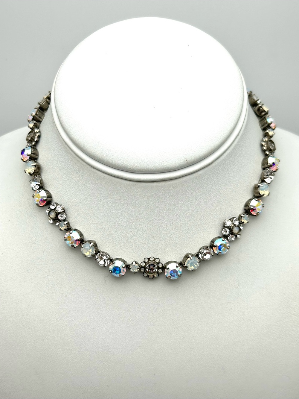 Sorrelli Crystal AB Flower Necklace